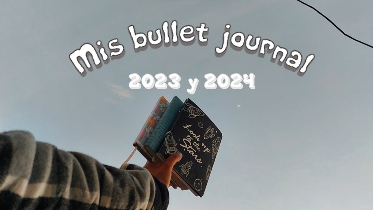 Mis bullet journal 2023 y 2024: Flip-through y Planea conmigo