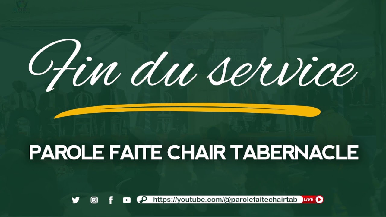 Service du Dimanche Matin  15/02/2026