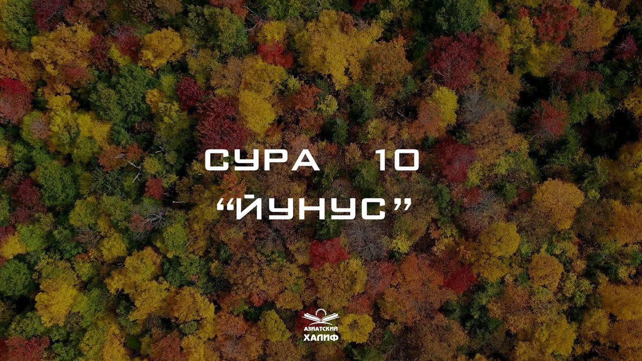 Сура 10: Йунус смысловой перевод на русском, красивое чтение (&laquo;Иона&raquo;)