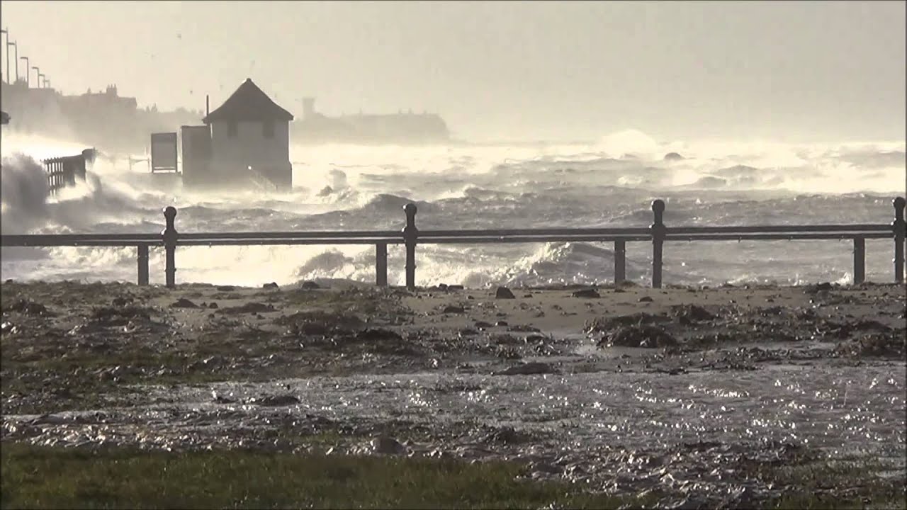 High tide in Hoylake 2013