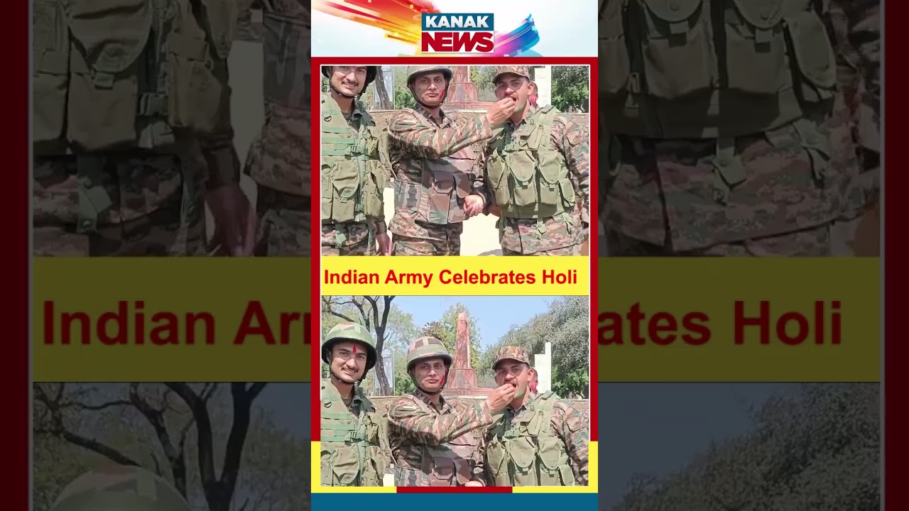 Indian Army Deployed On LoC Celebrates Holi In Akhnoor || Kanak News Digital