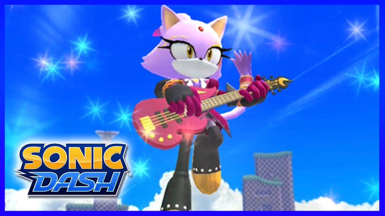 Sonic Dash - Bassist Blaze Gameplay Showcase