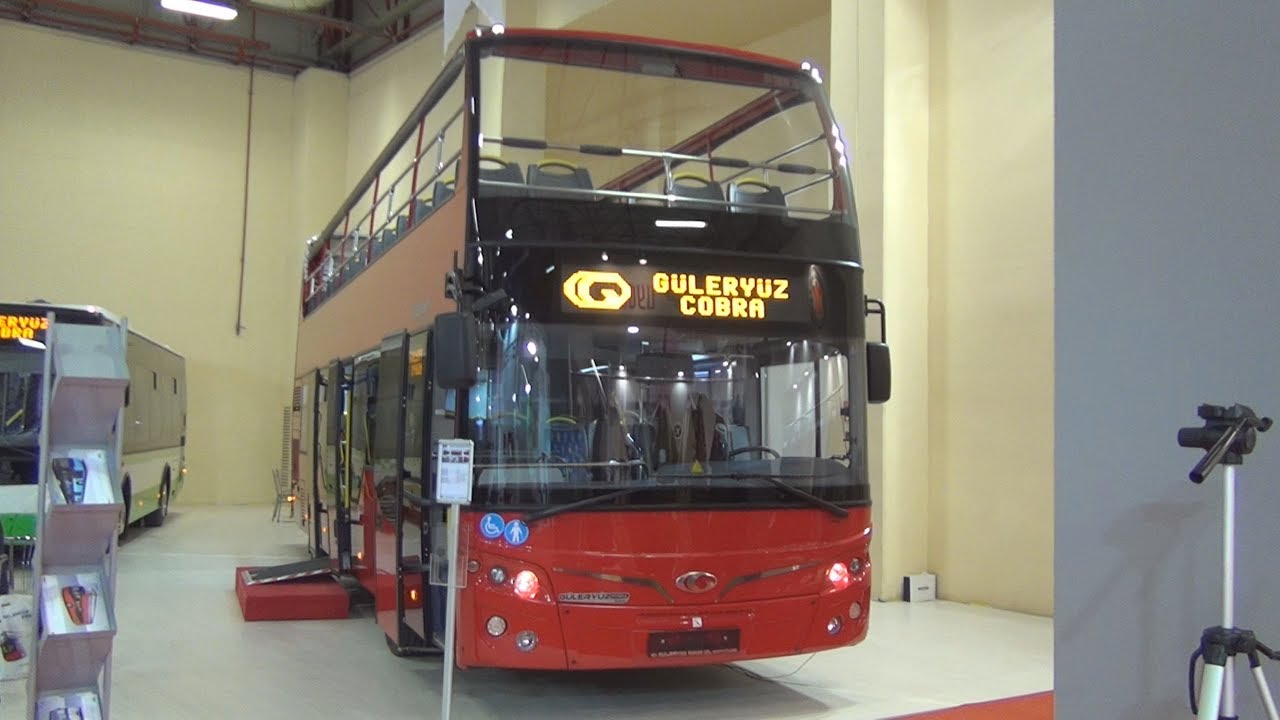 Güleryüz Cobra Double Decker Sport Bus (2016) Exterior and Interior