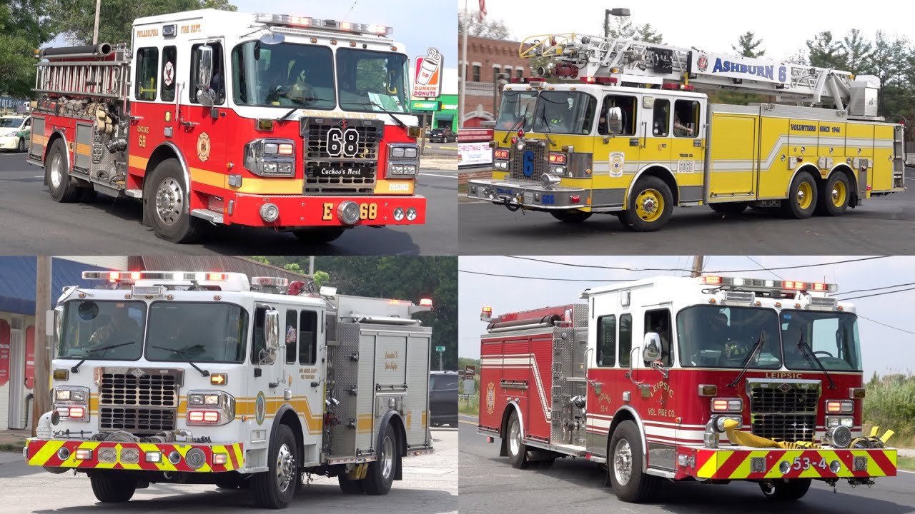 Spartan Fire Trucks Responding Compilation 2