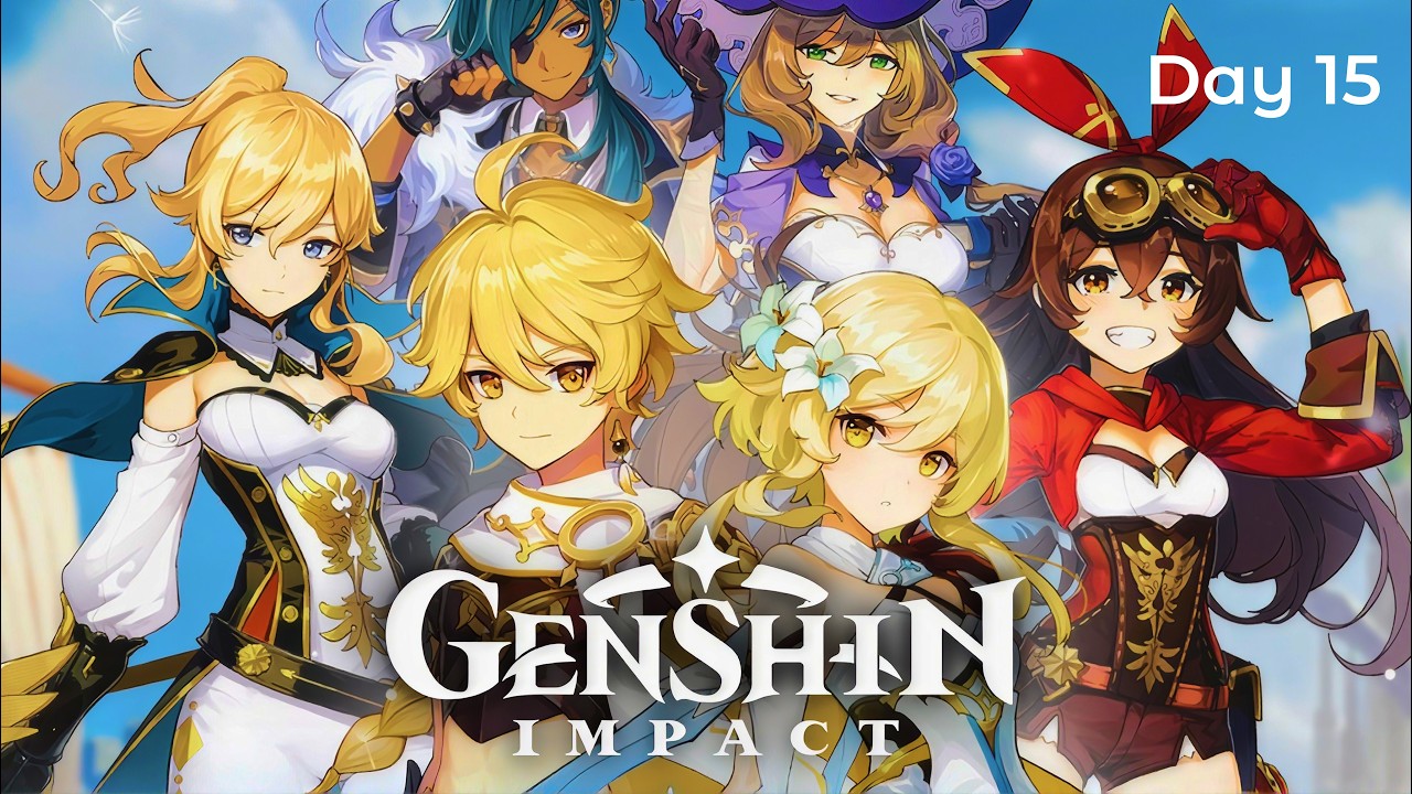 Daily Commissions, Co-Op Material Farming & Final AR 30 Push! 🌟 | Genshin Impact Day 15