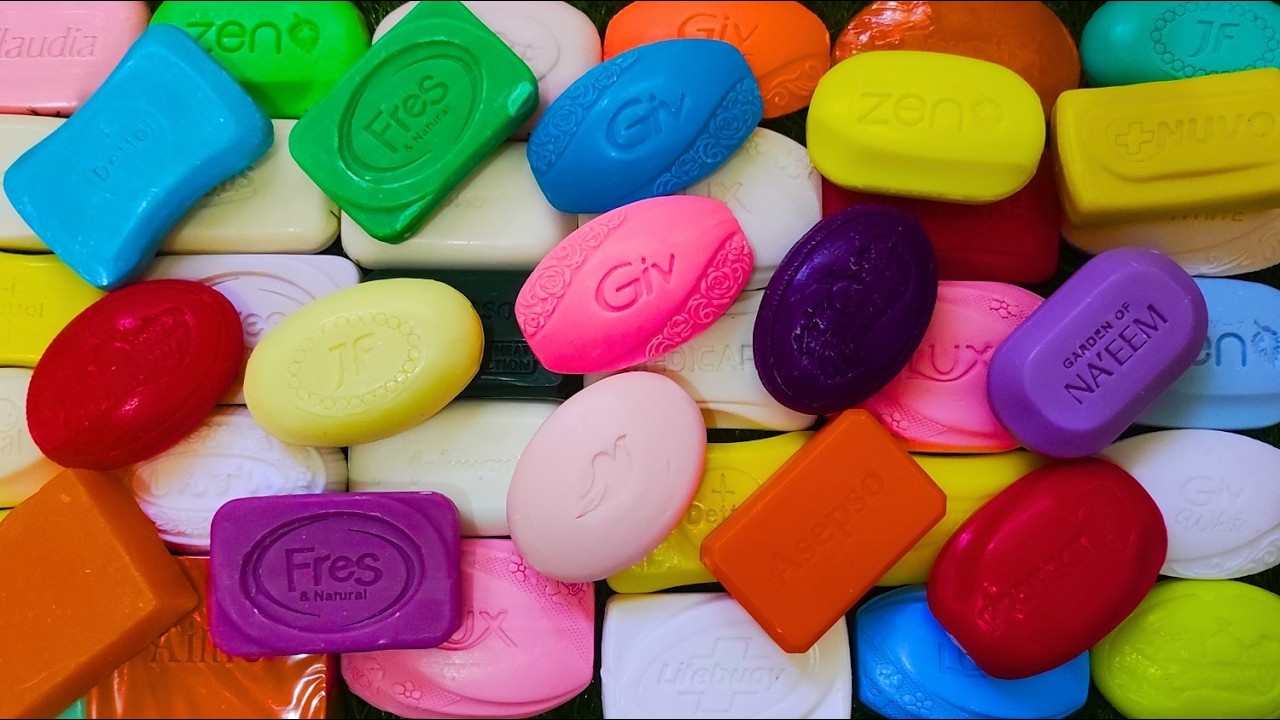 Satisfying Soap Carving & Crushing Compilation