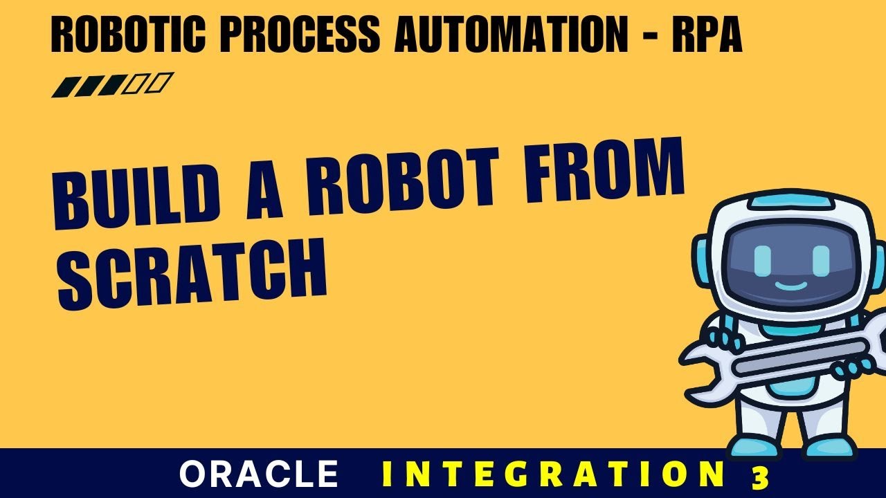 Automatyzacja proces&oacute;w robotycznych w Oracle Integration 3, OIC RPA, samouczek Oracle RPA krok po...