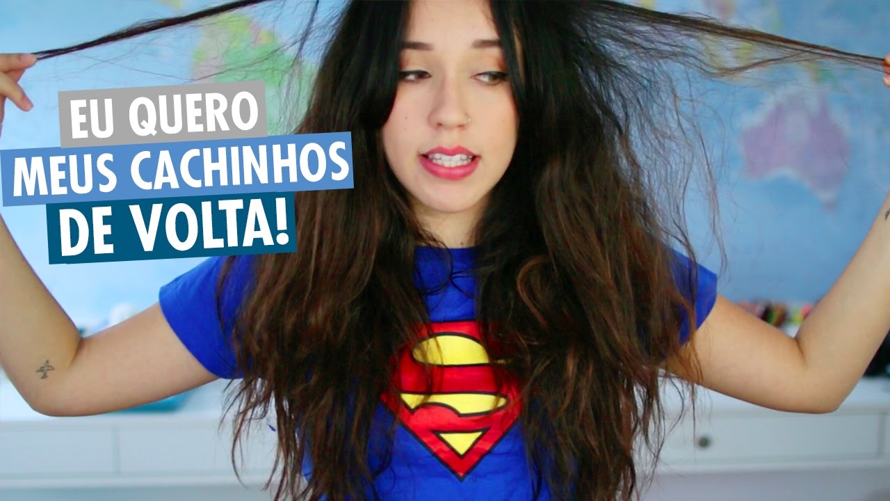 Transição capilar - quero meus cachinhos de volta! #1