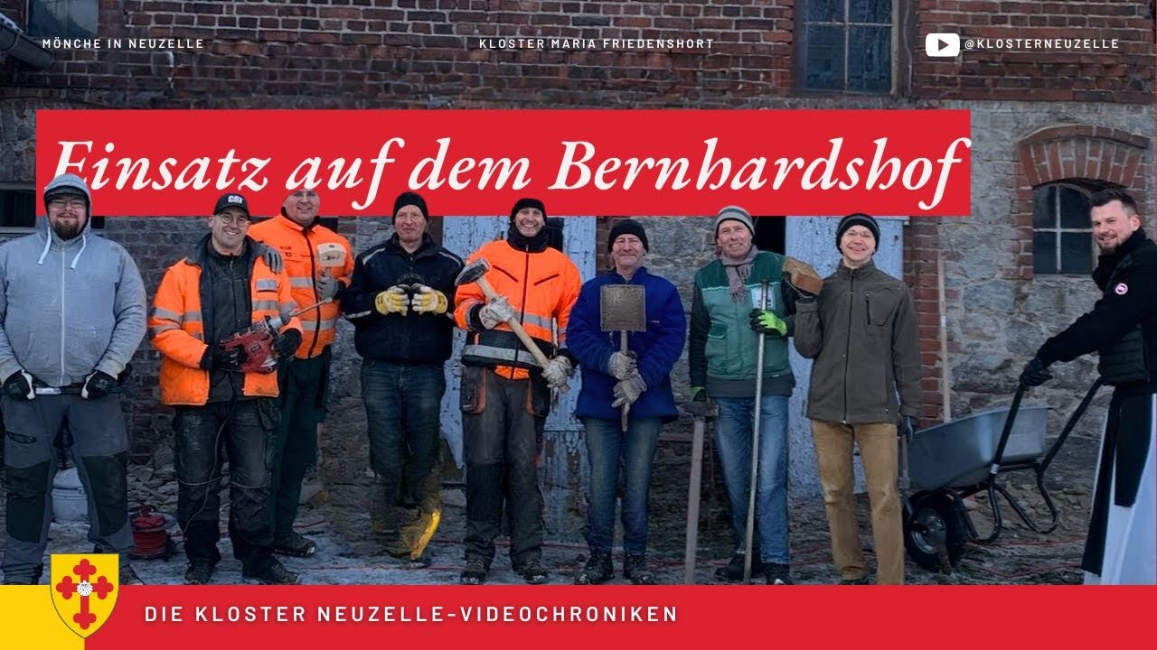 Vom Bauernhof zum Kloster &ndash; Anpacken auf dem Bernhardshof!
