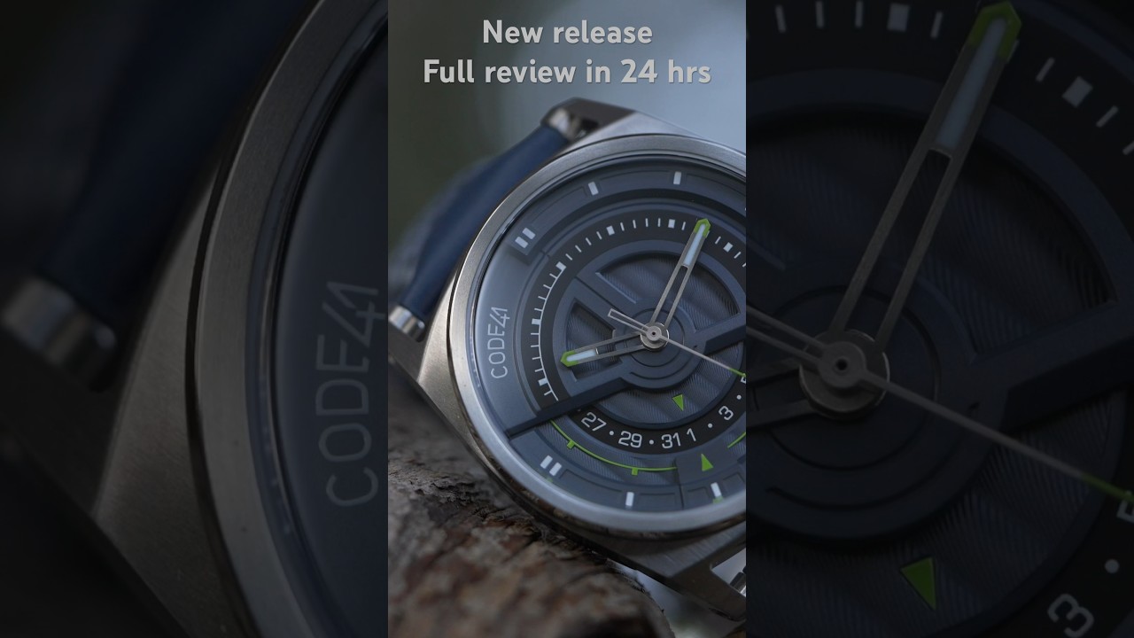 Code41 - Anomaly Evolution from @CODE41Watches  - full review in 24 hrs #shorts  #watchreviews