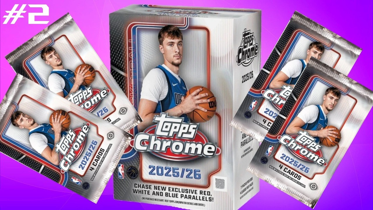 #40 - Topps - Chrome Basketball Value Box 2025-26 bontás