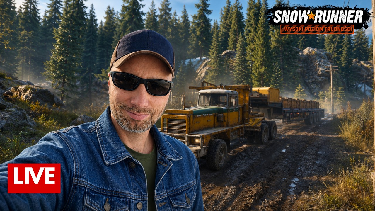 ZACZYNA SIĘ POWAŻNA ROBOTA - SNOWRUNNER 🔴 NA ŻYWO #82
