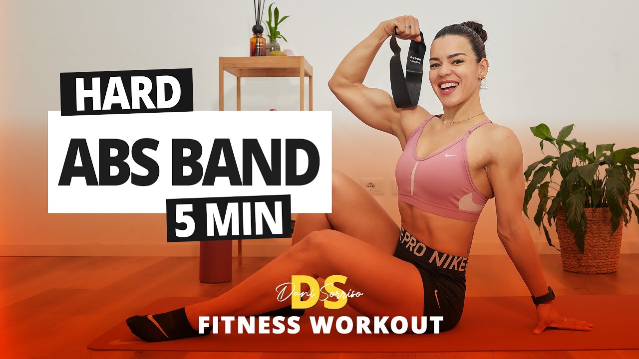 Ab Workout with Resistance Bands – Strong Core in 5 Minutes