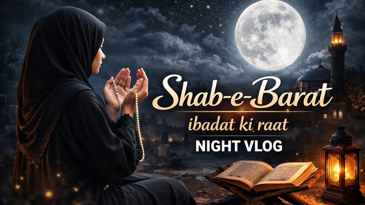 Shab-e-Barat: A Night of Forgiveness | Simple Ibadat Vlog ✨ | #viral #trending #explore #shabebarat 
