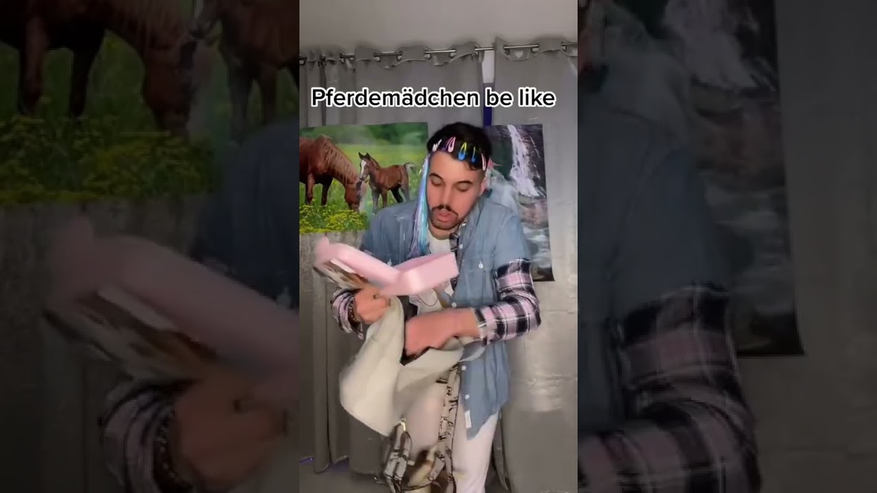 Pferdemädchen in der Grundschule | Karim Jamal #pferd #shorts