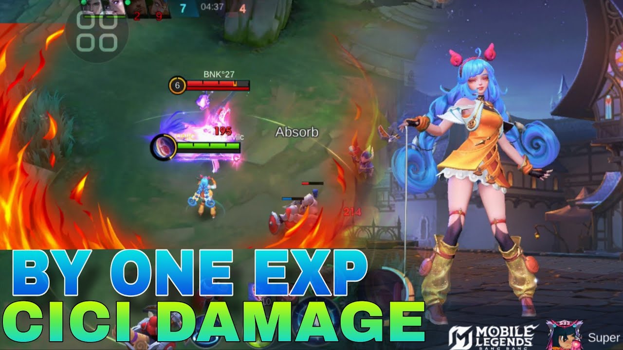 Mekanik Exp wajib kalian Tau CiCi vs Chou Mobile legends#mlbb #esport 