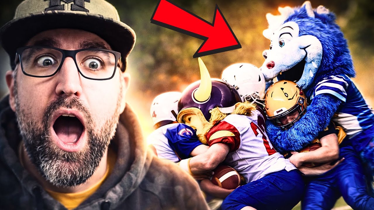 REACTING to Mascots vs Pee Wee Football: The Funniest Thing on the Internet!