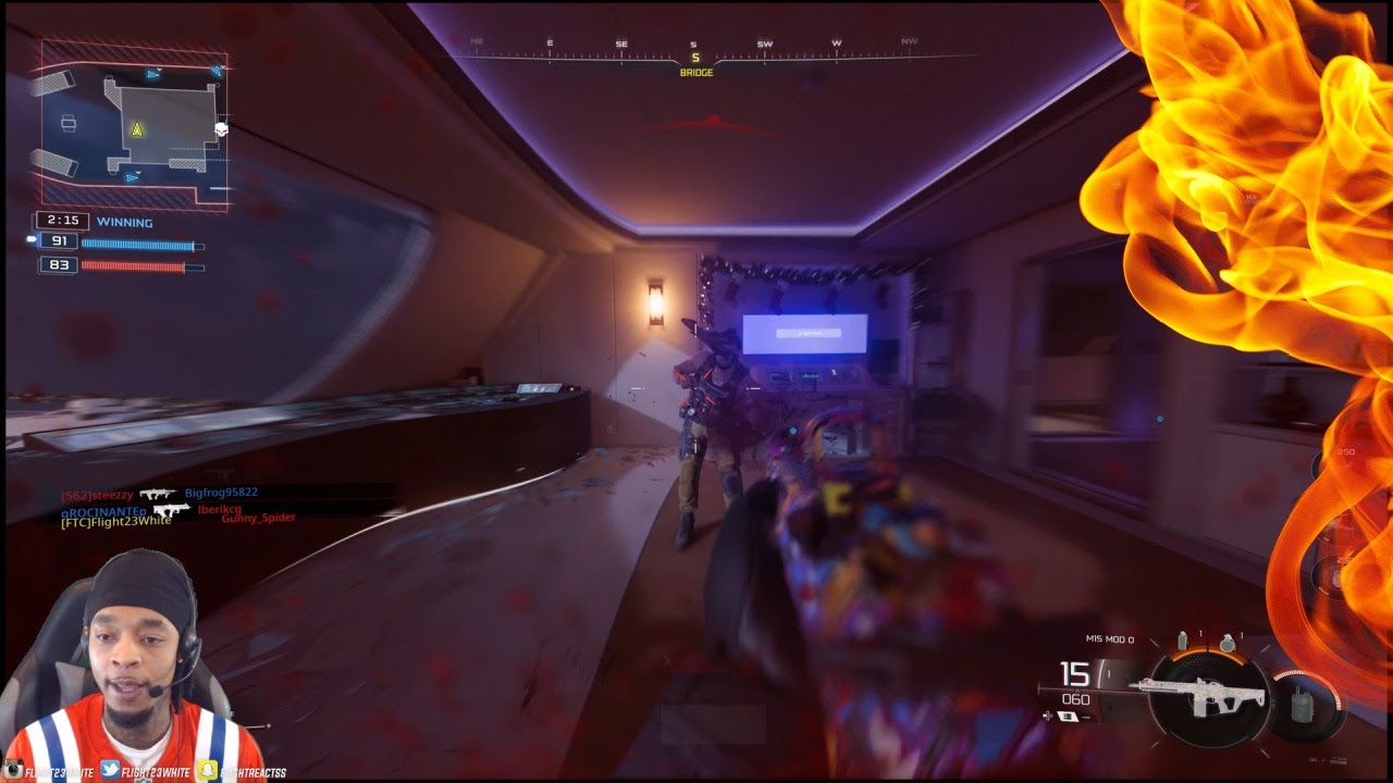 Coffee breath loser rage baited Flight into getting his HIGHEST KILLSTREAK Reward in COD 7!