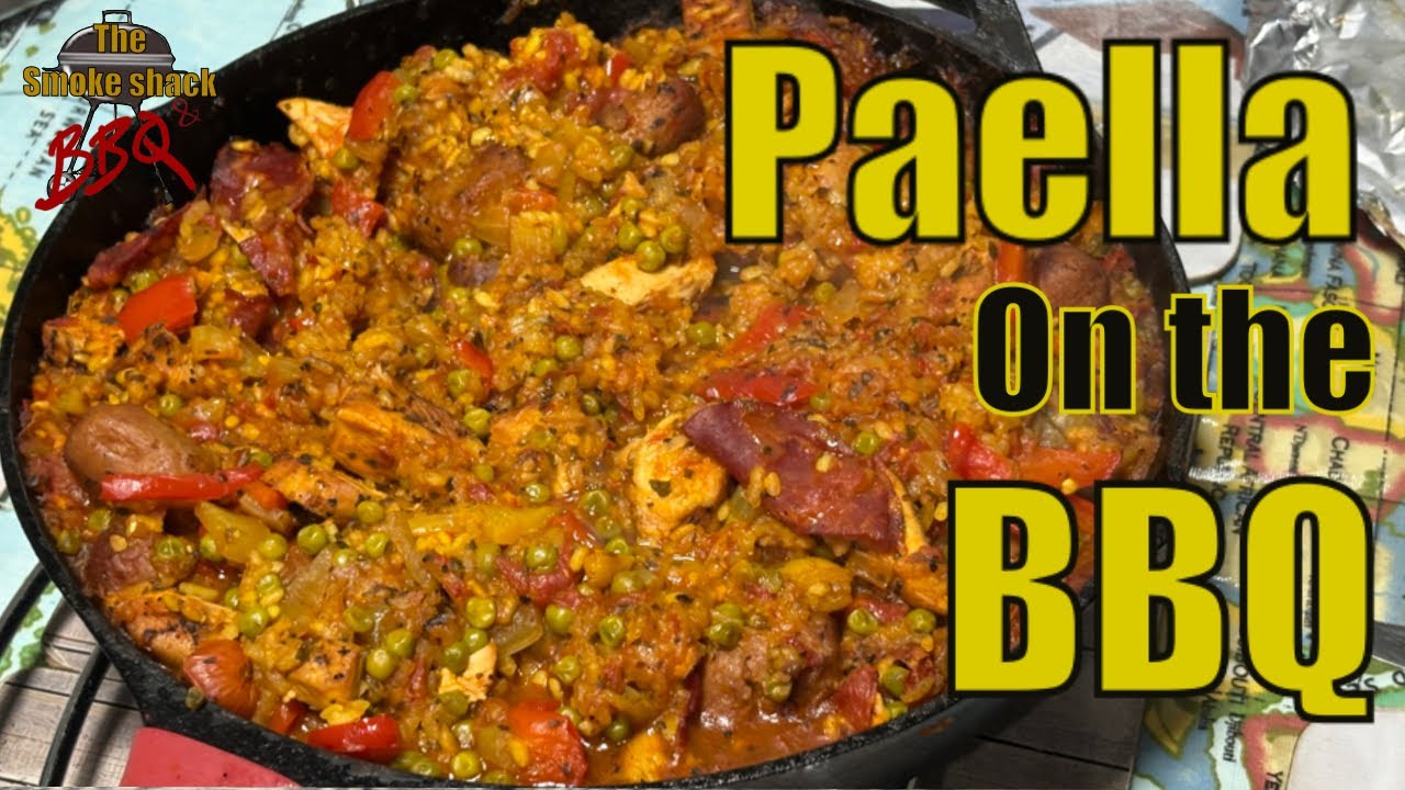 How to Cook Smoked Paella on the BBQ