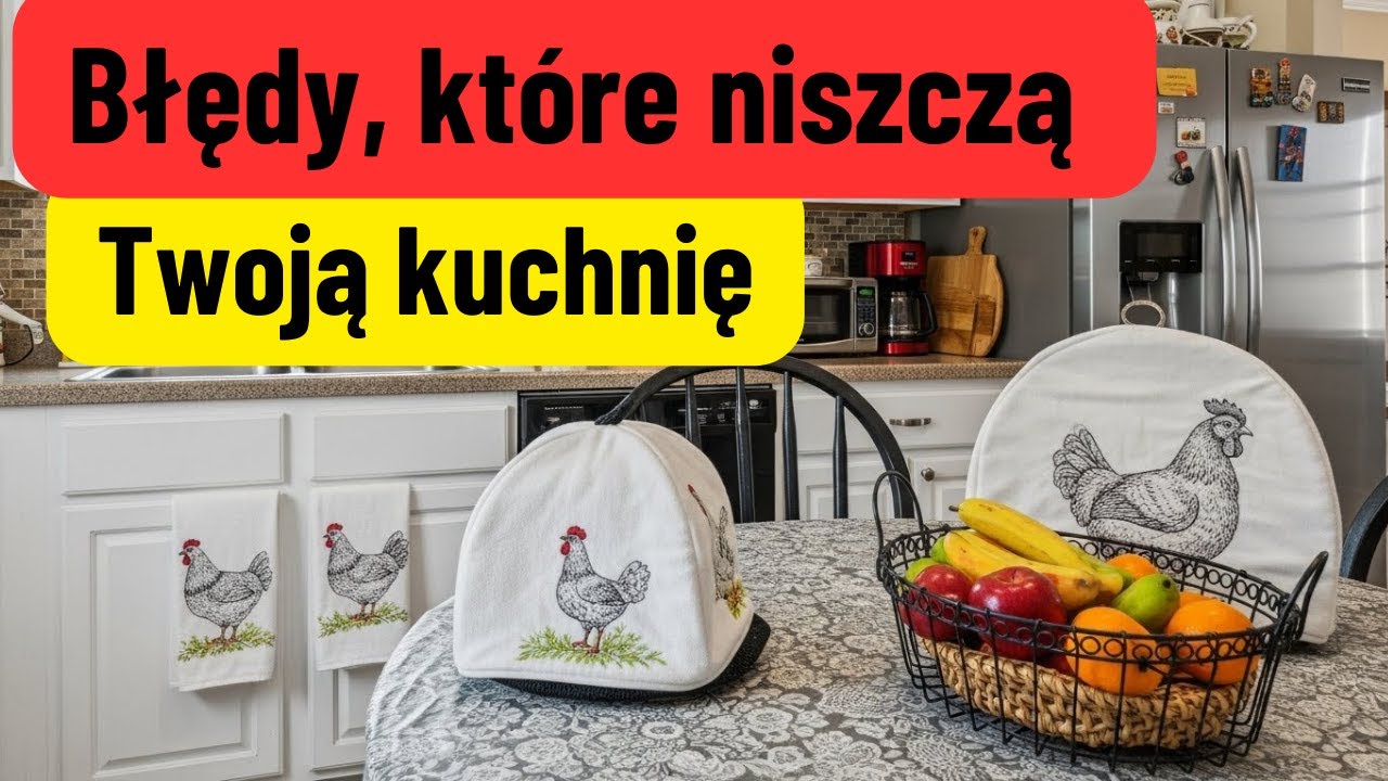 9 błędów, które niszczą twoją kuchnię