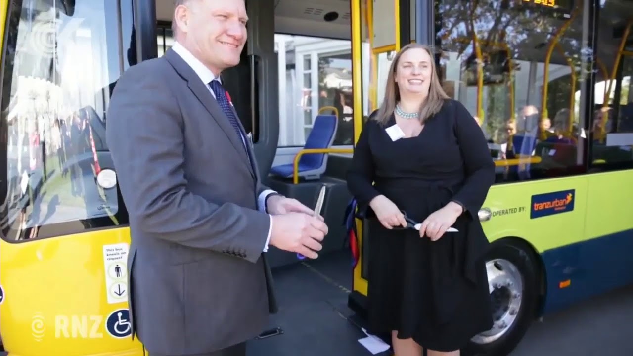 Green is the new yellow for Wellington buses