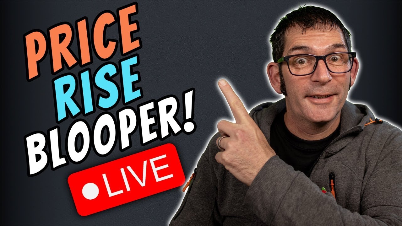 🔴 LIVE | #78 - Price Rise Blooper and What Happened?