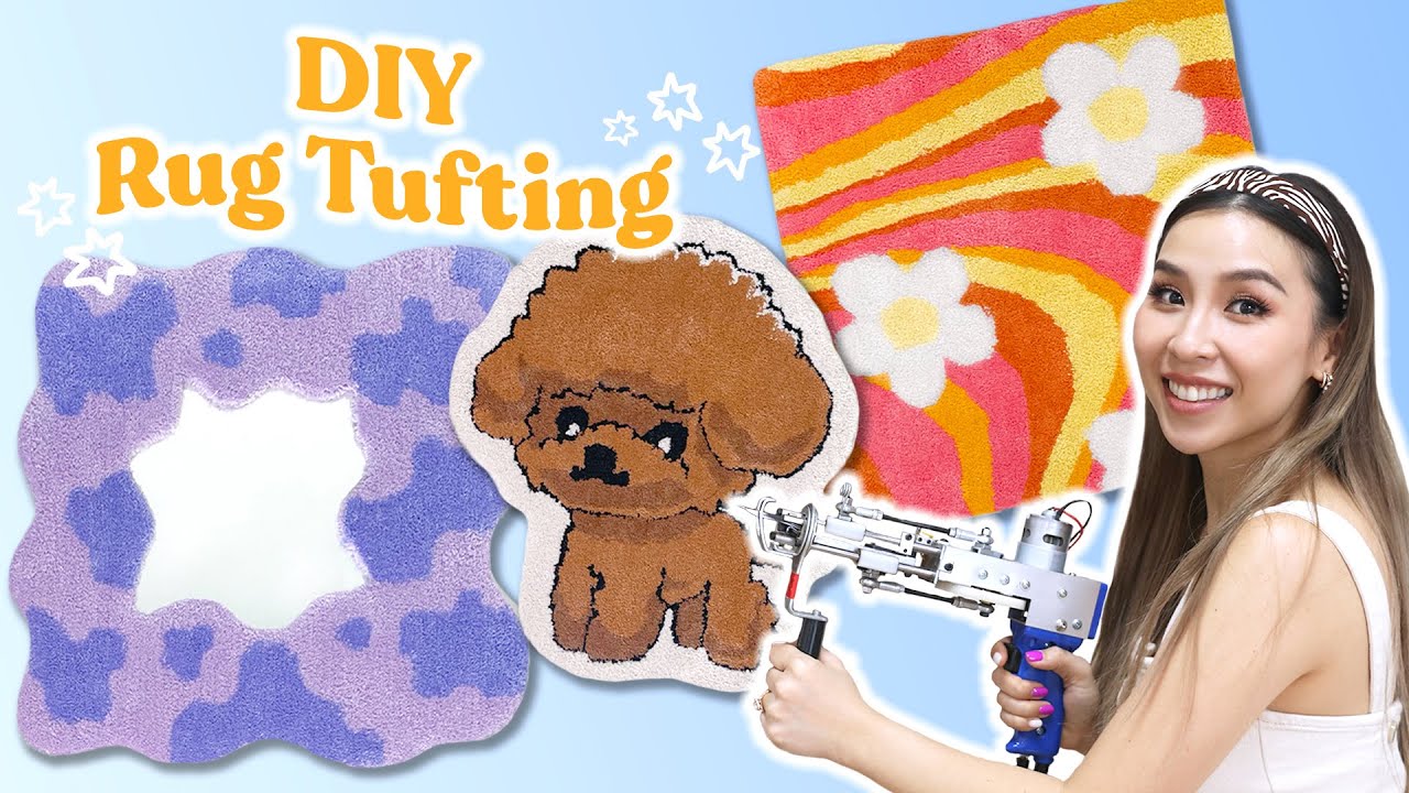 I Tried Making Custom Rugs - Tufting For Beginners