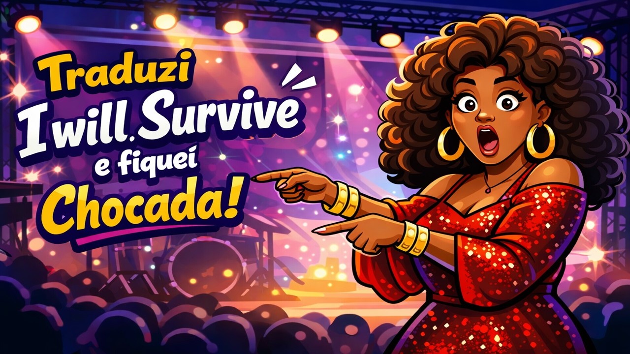 I will Survive em Português | Gloria Gaynor (Fiquei Chocada!)