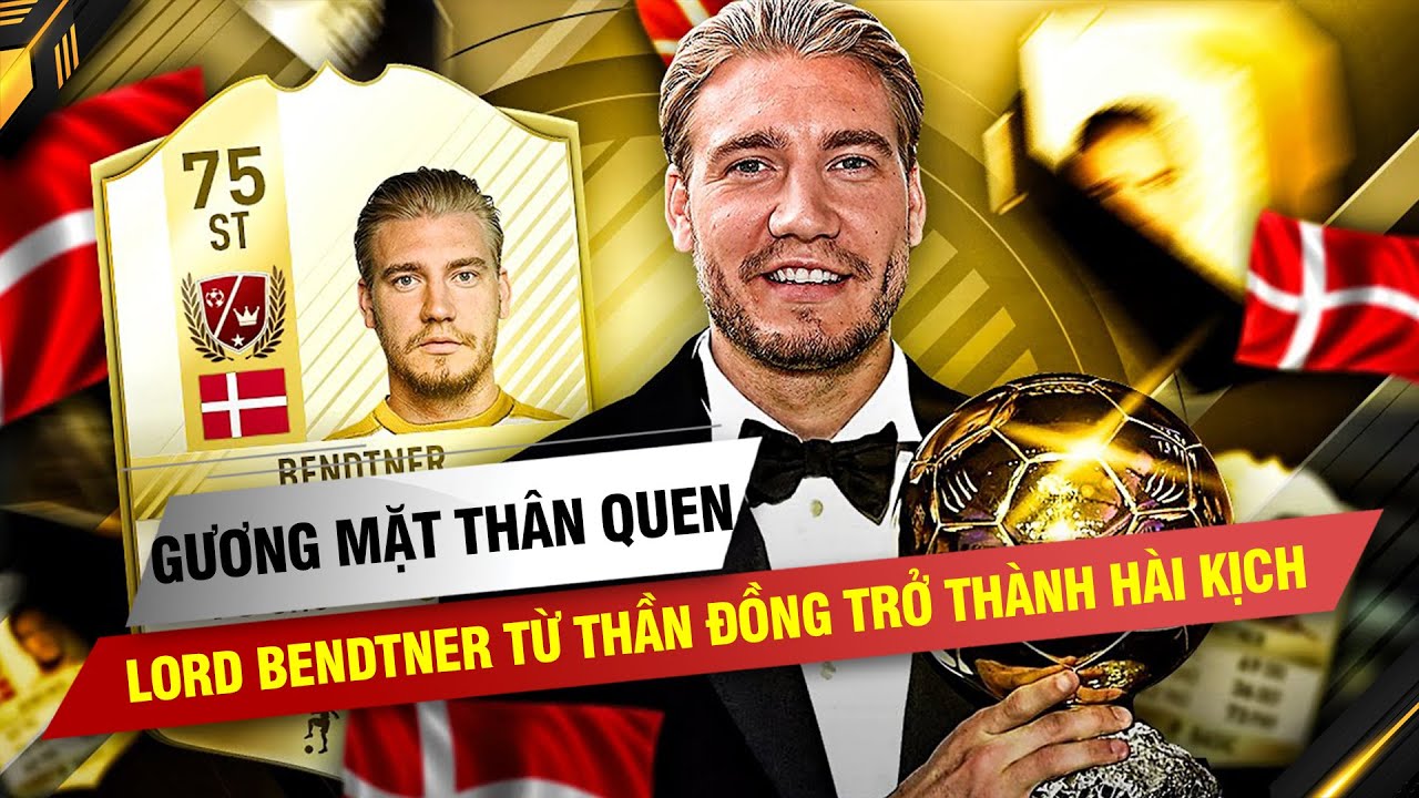 GƯƠNG MẶT THÂN QUEN | CHÚA TỂ NICKLAS BENDTNER – TỪ THẦN ĐỒNG TRỞ THÀNH HÀI KỊCH