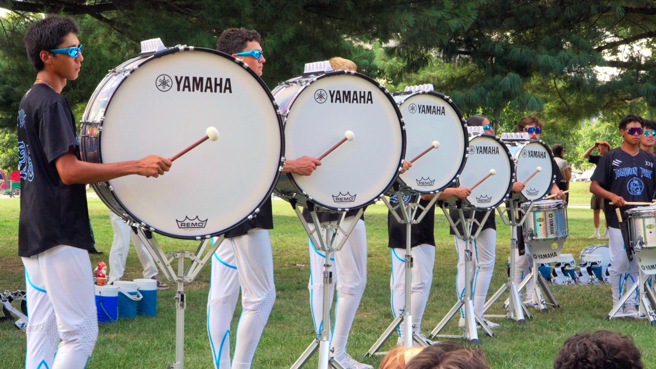 Mandarins 2025 Drumline - Bass Focus