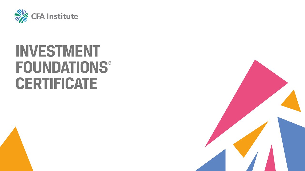 How the CFA Investment Foundations&reg; Certificate Can Benefit Your Firm