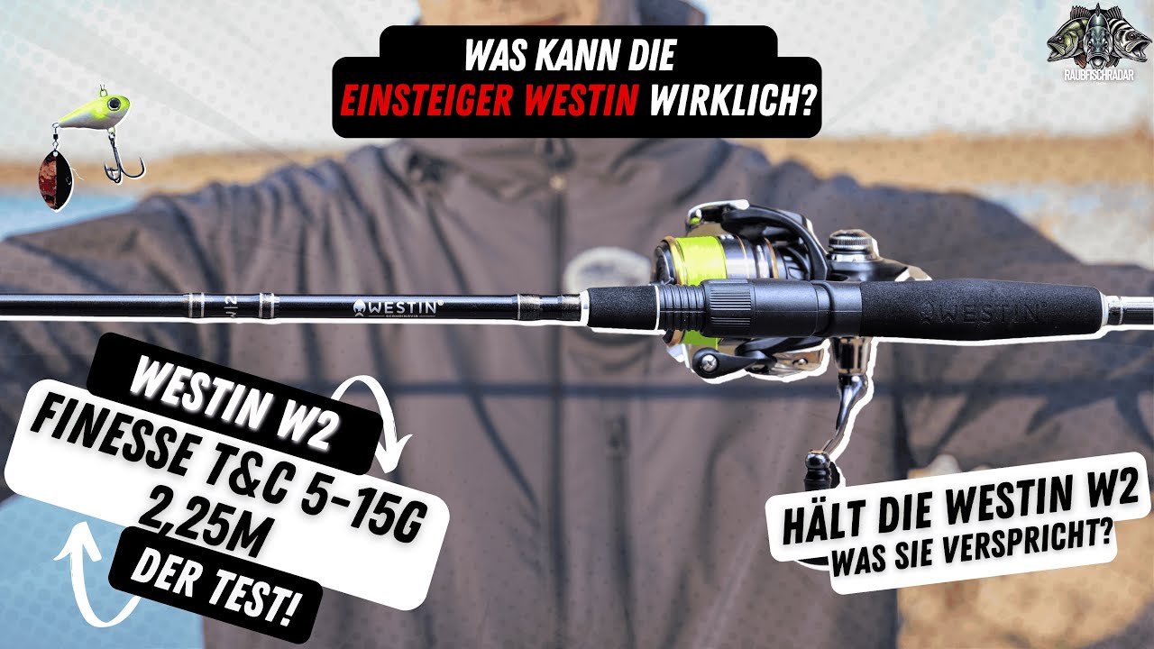 WESTIN W2 5-15g 2,25m 🎣 | Rutentest | Hardbait | Lieblingsköder | Nays | Beste Barschrute | Barsch