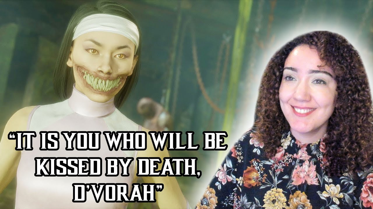 Реакция на вступления/взаимодействие Милины с персонажами — Mortal Kombat 11