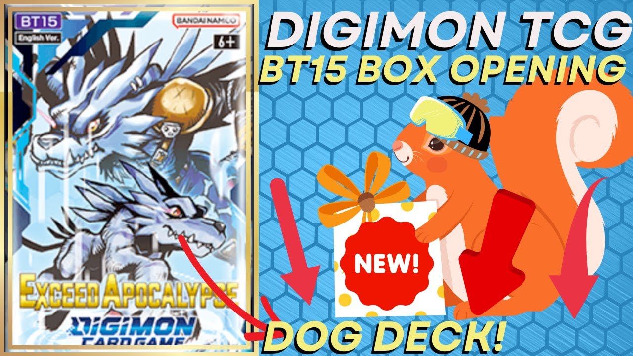 BT15 Box Opening!! Digimon TCG