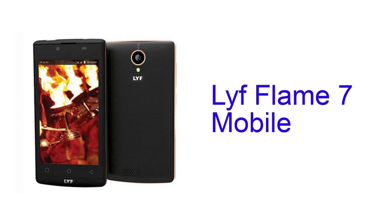 Lyf Flame 7 Mobile Specification [Release in INDIA Aug 2016]