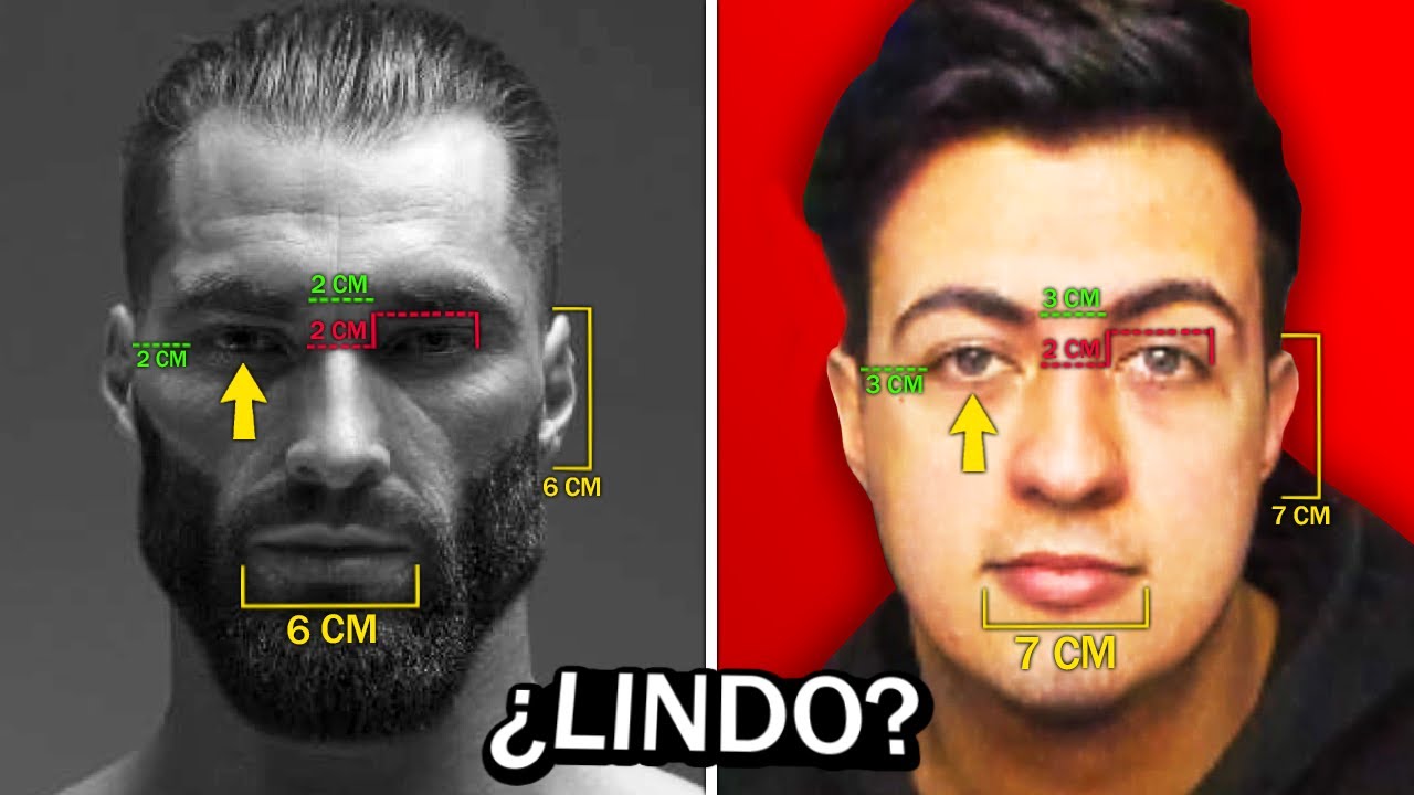 Soy Más Guapo que el GIGACHAD? | Test de belleza