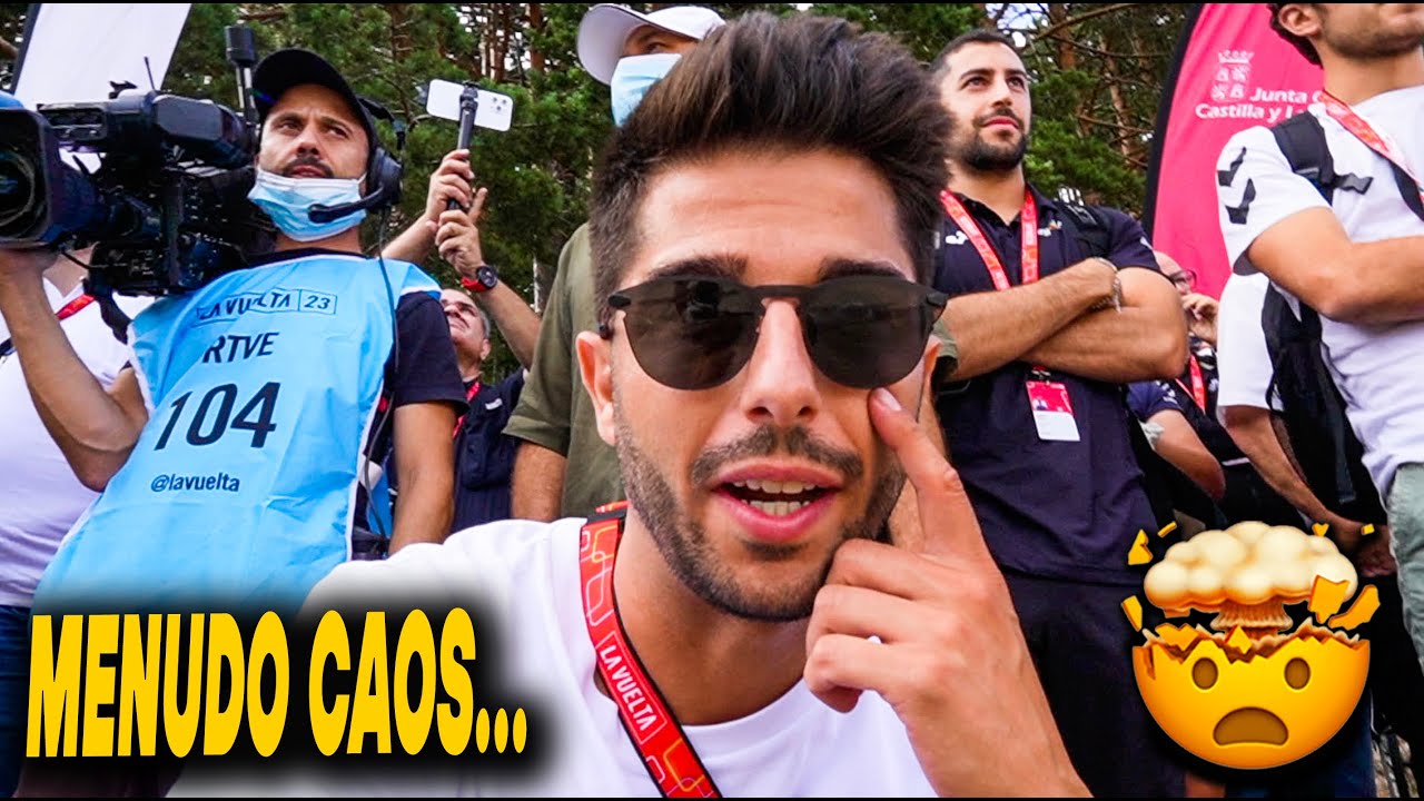 🤯 PROBLEMAS en la META de la ETAPA 11 de LA VUELTA 2023