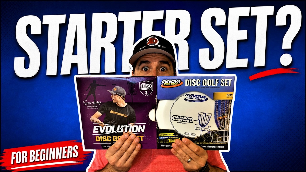 Why BEGINNERS Should BUY a Disc Golf STARTER SET