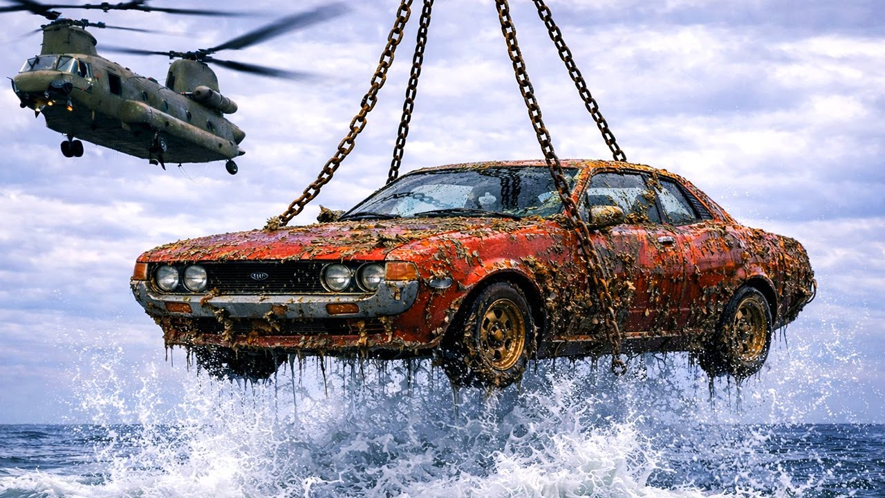 A Car Restoration of a 1975 Toyota Celica From Ocean — From Rust to Glory