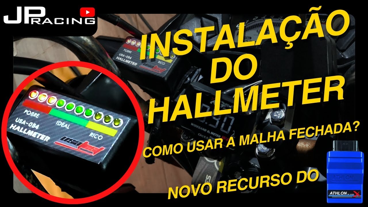 COMO USAR A MALHA FECHADA + INSTALAÇÃO DO HALLMETER + NOVO RECURSO DO ATLHON M250-❌