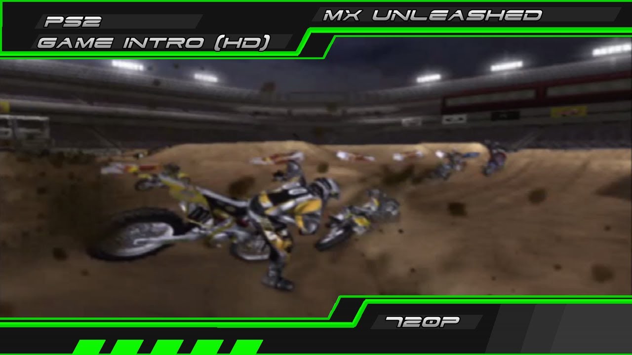 MX Unleashed - PS2 Game Intro [HD]