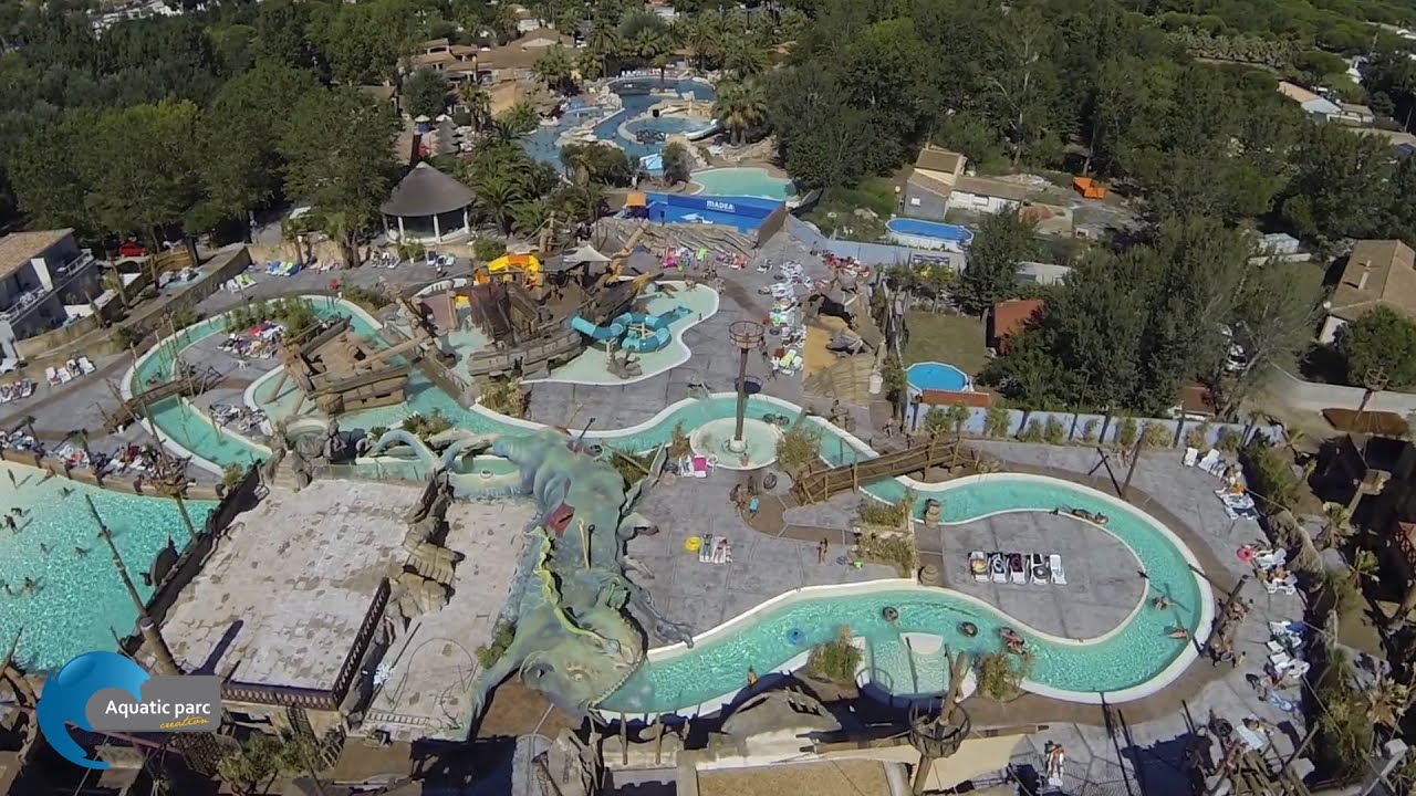 Camping les Sables d'Or - Réalisation Aquatic parc création