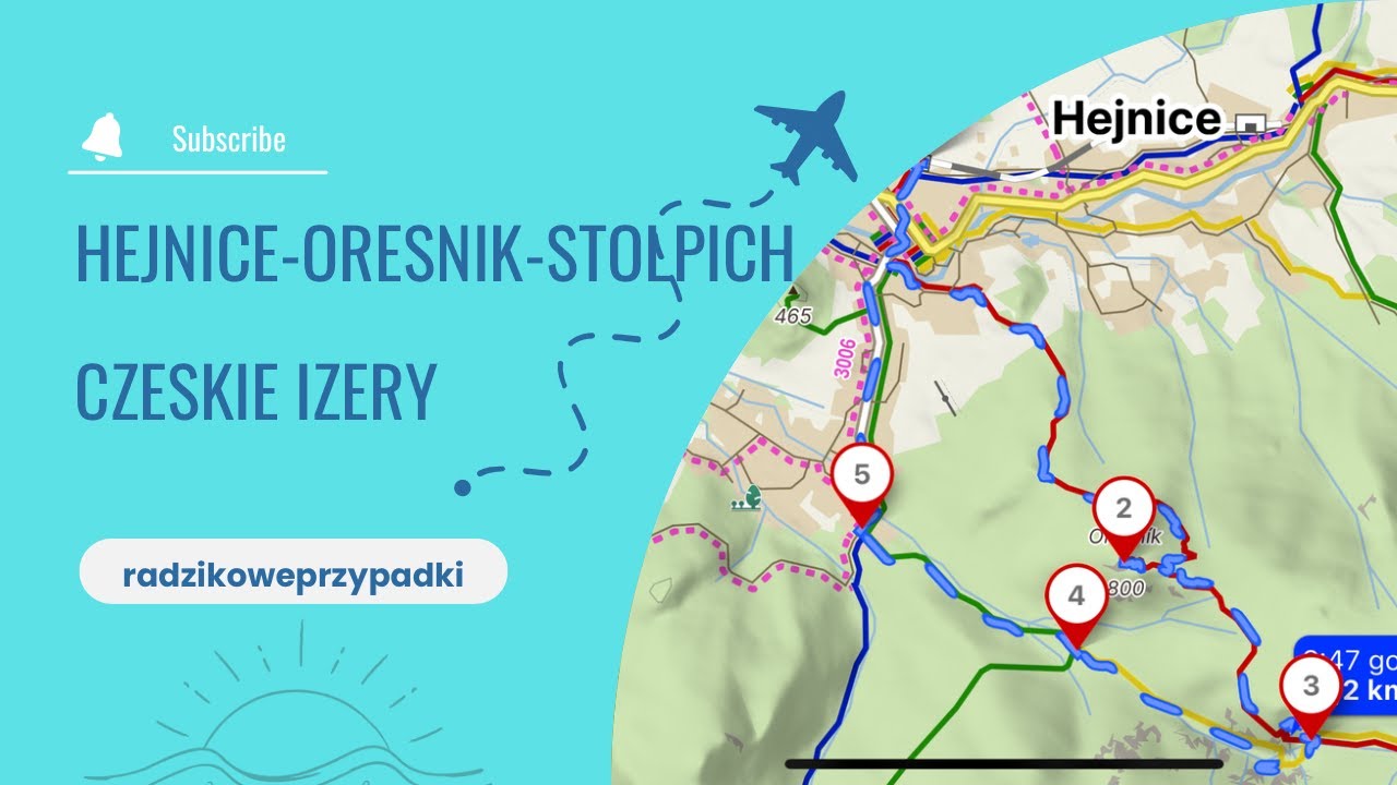 Hejnice-Oresnik - Stolpich  .Czeskie G&oacute;ry Izerskie .