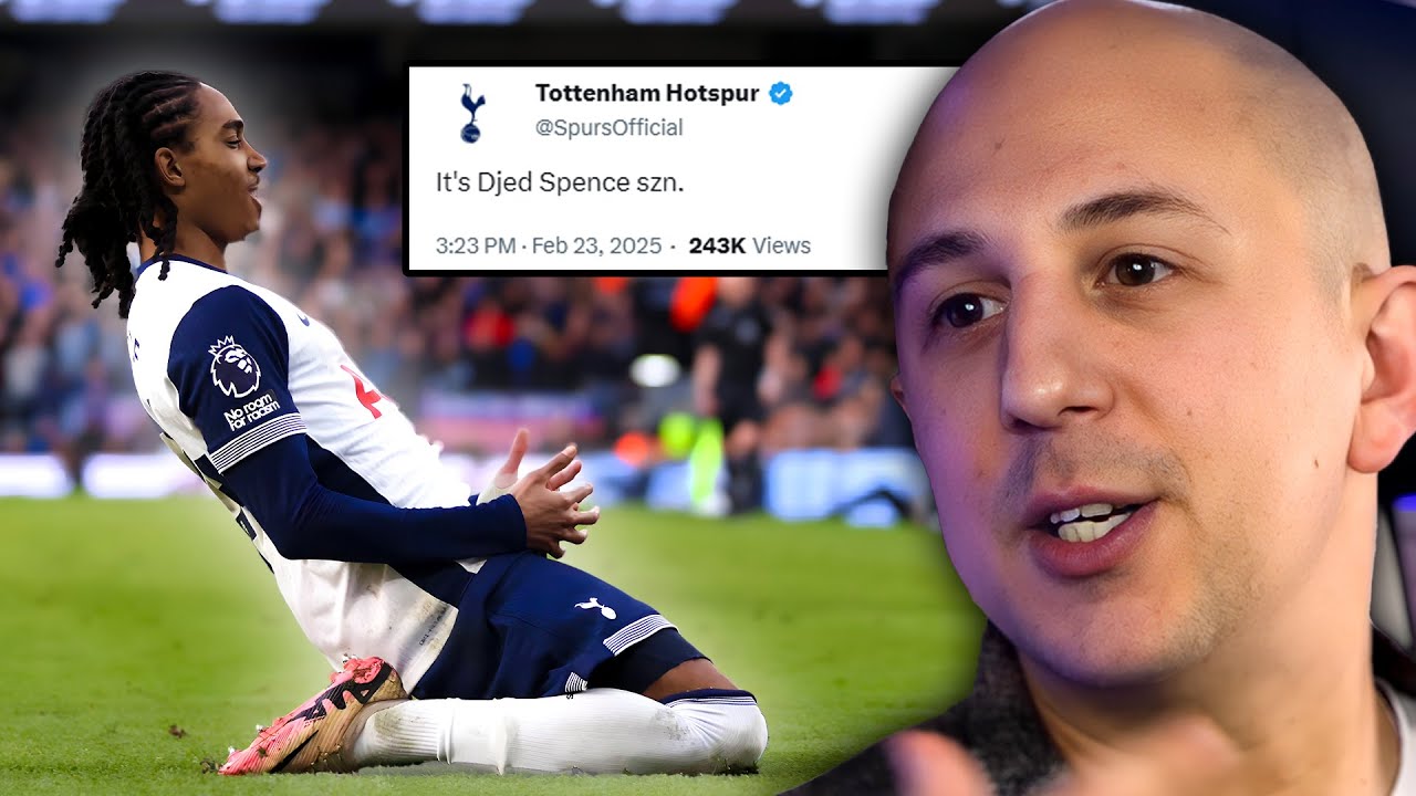 IT'S DJED SPENCE SEASON! Ipswich 1-4 Tottenham [REAX]
