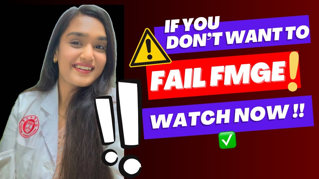 LAST 1 Month HACKS to PASS FMGE 2024 !! Dr. Girija Khelkar