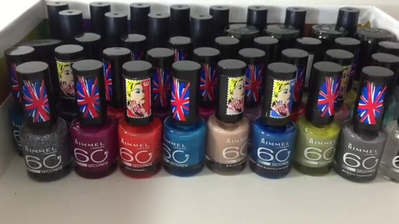 Rimmel Nail Polish Collection