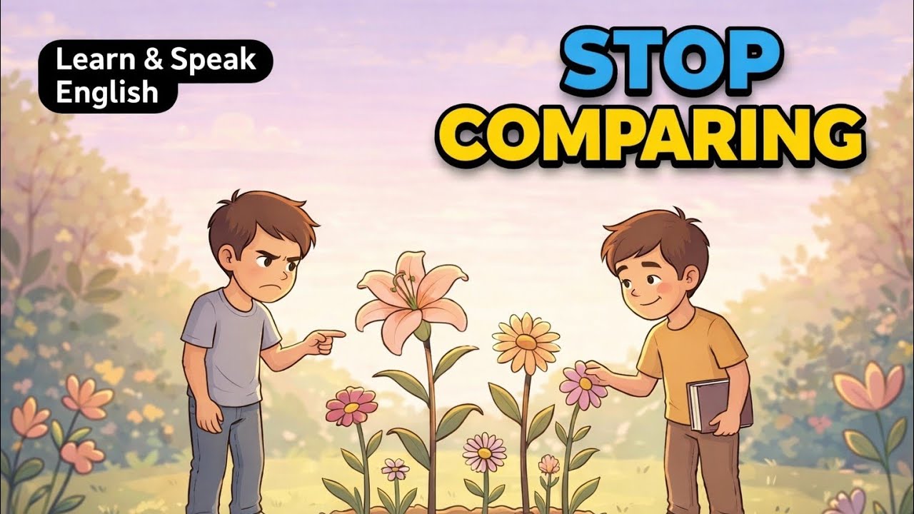 Comparison is the Thief of Joy | English Story with a Powerful Lesson