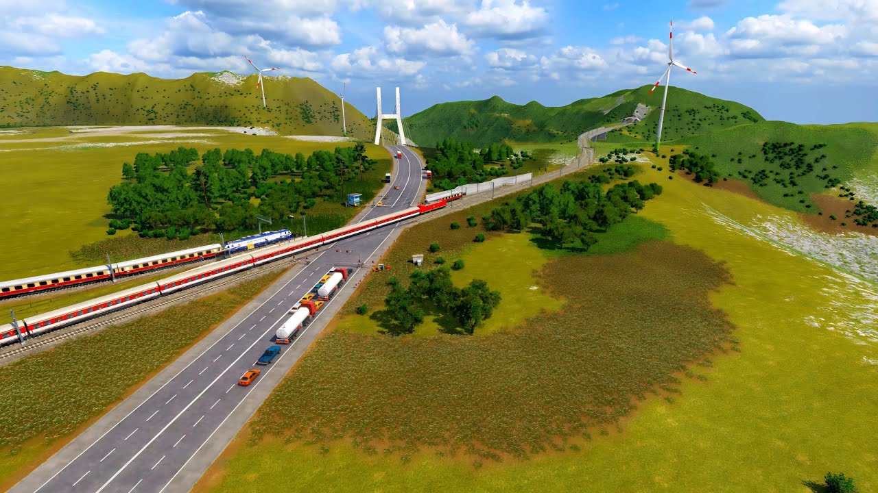 Transport Fever 2: Der Bahnübergang Teil 946