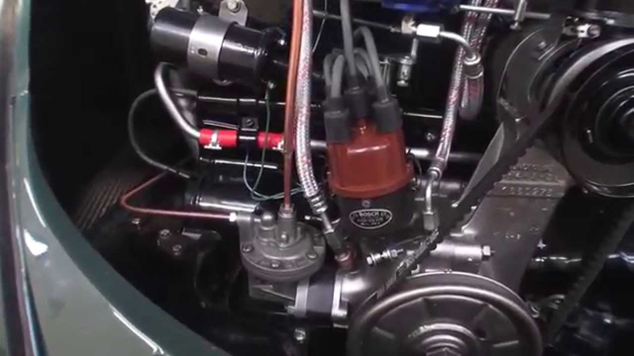Классический VW BuG 1957 года, овальный кабриолет с люком, проект Build-A-BuG Beetle, обзор автом...