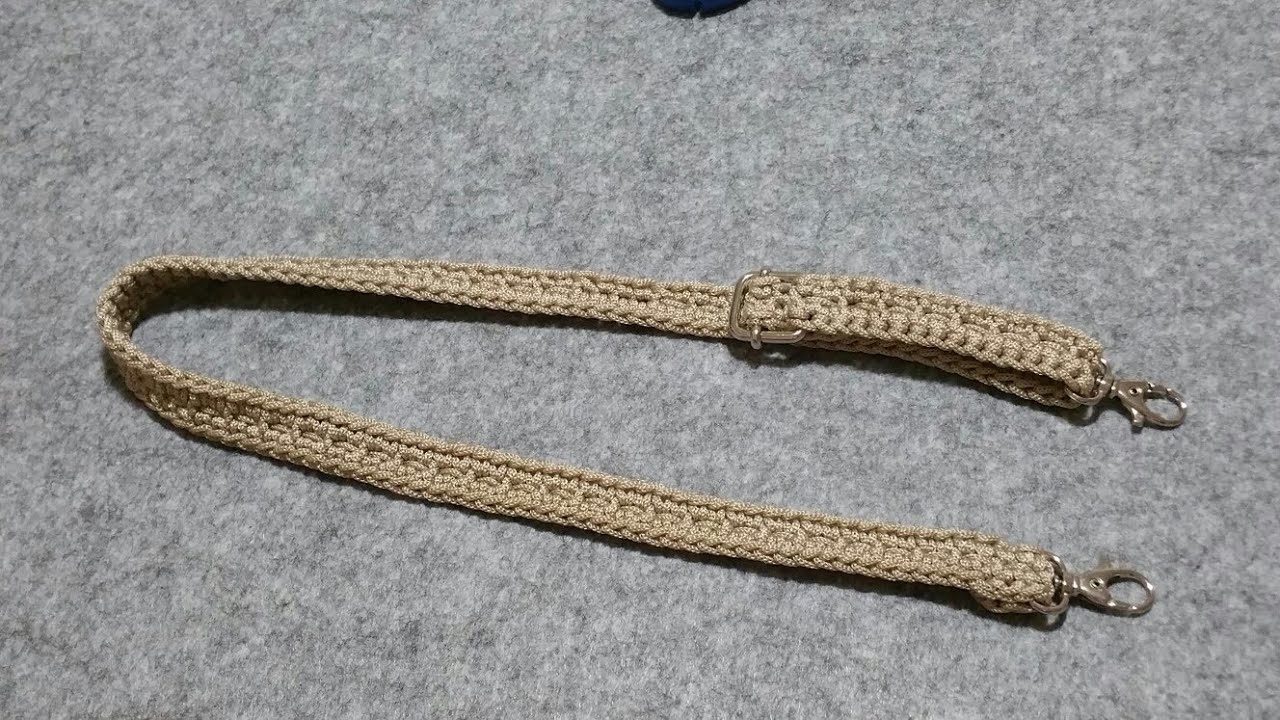 Manico regolabile per borsa uncinetto/alças para saco/handles for crochet bag/Manici per borsa